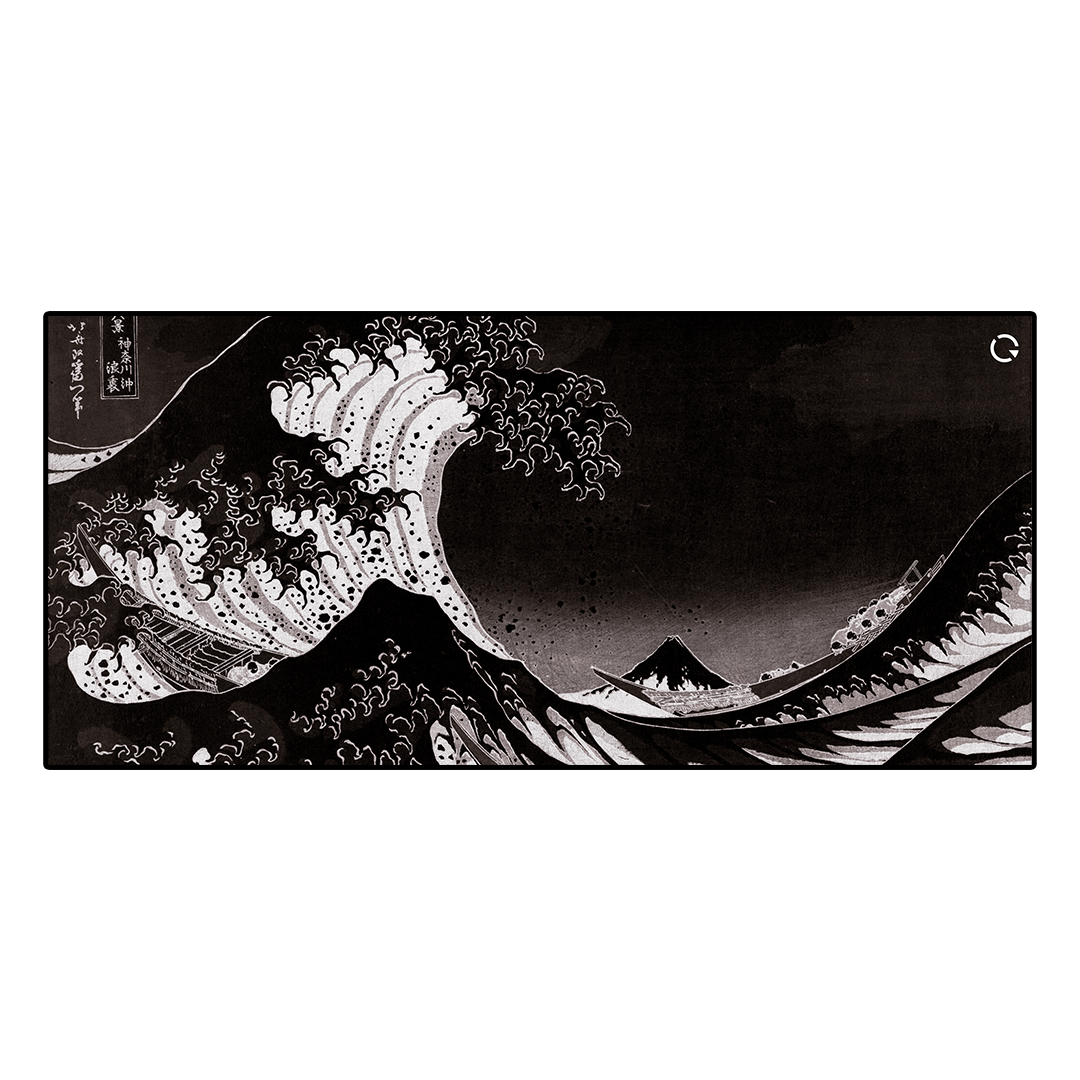 "The Great Wave" por Hokusai